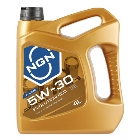 Масло моторное NGN 5W30 EVOLUTION ECO A-Line SN 4л