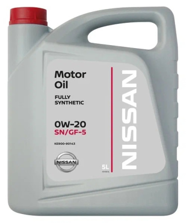 Масло моторное NISSAN 0w-20 API SN/GF-5 5л KE90090143