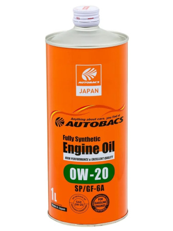 Масло моторное Autobacs Engine oil FS 0W20 SN|GF-5 1л japan