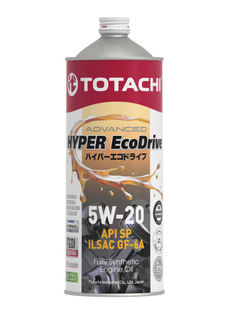 Масло моторное TOTACHI HYPER Ecodrive FulIy Synthrtic SP/RC/GF-6A 5W20 1л