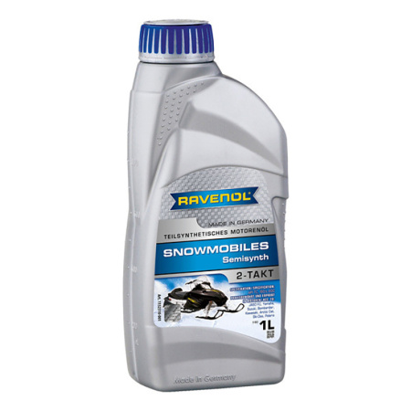 Масло для 2T снегоходов RAVENOL Snowmobiles Teilsynth 2-Takt 1л