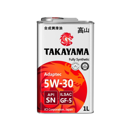 Масло моторное TAKAYAMA 5W30,ILSAC GF-5,API SN 1л металл