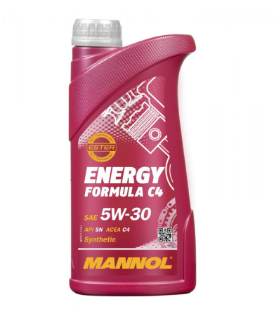 Масло моторное MANNOL Energy formula C4 5W30 sn 1л