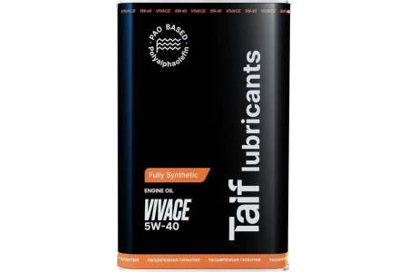 Масло моторное TAIF VIVACE 5W-40 4л