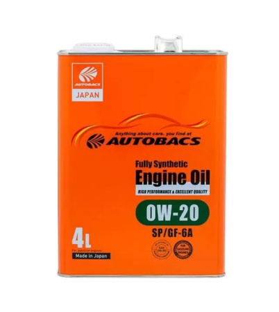 Масло моторное Autobacs Engine oil FS 0W20 SP|GF-6A 4л japan