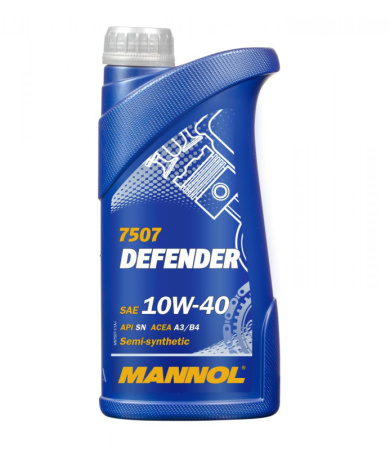 Масло моторное MANNOL DEFENDER 10W40 1л