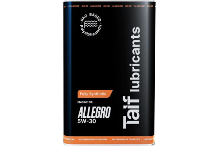 Масло моторное TAIF ALLEGRO 5W-30 4л