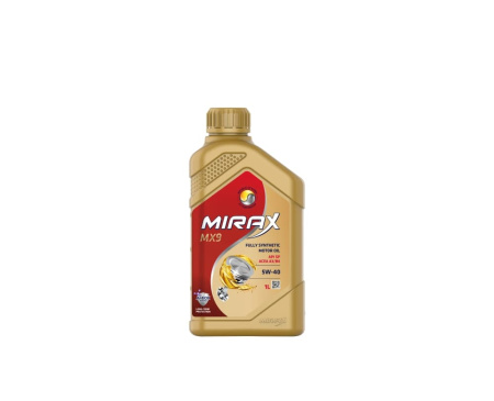 Масло моторное Mirax MX9 5W40 ACEA A3/B4 API SP 1л