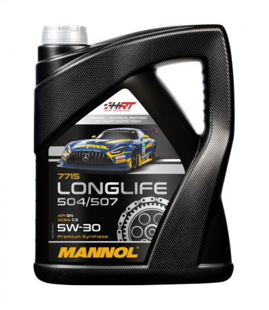 Масло моторное MANNOL LONG Life 504/507 5W30 5л