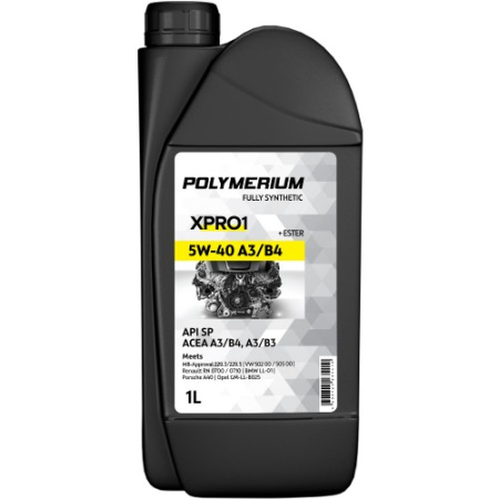 Масло моторное POLYMERIUM XPRO1 5W40 A3/B4 1л