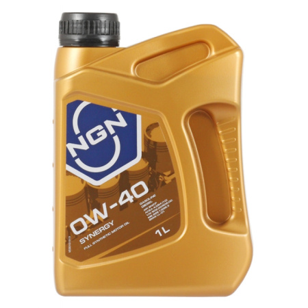 Масло моторное NGN SYNERGY PLUS 0W40 SL/CF 1л