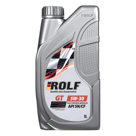ROLF GT SAE 5W-30, API SN/CF C2/C3 масло моторное синт.кан. 1л.(пластик)
