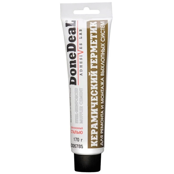 Герметик керамический для ремонта и монтажа выхлопных систем, 170гр DONEDEAL  купить в Пензе