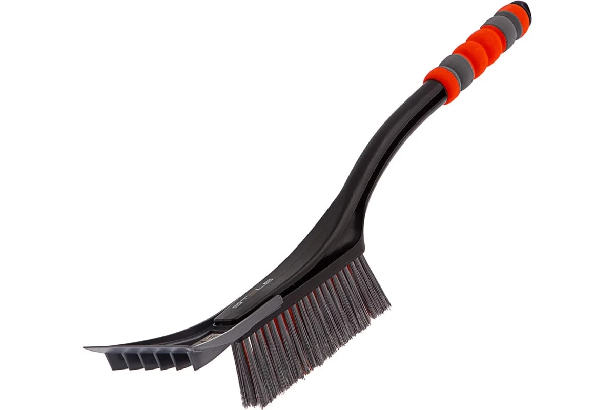 Щетка сметка для снега со скребком 530мм Stels 55293