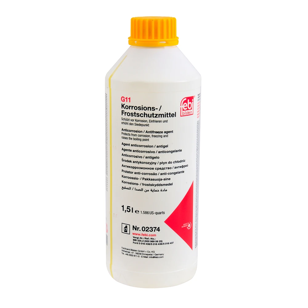 Антифриз FEBI G11 концентрат (желтый) 1,5л