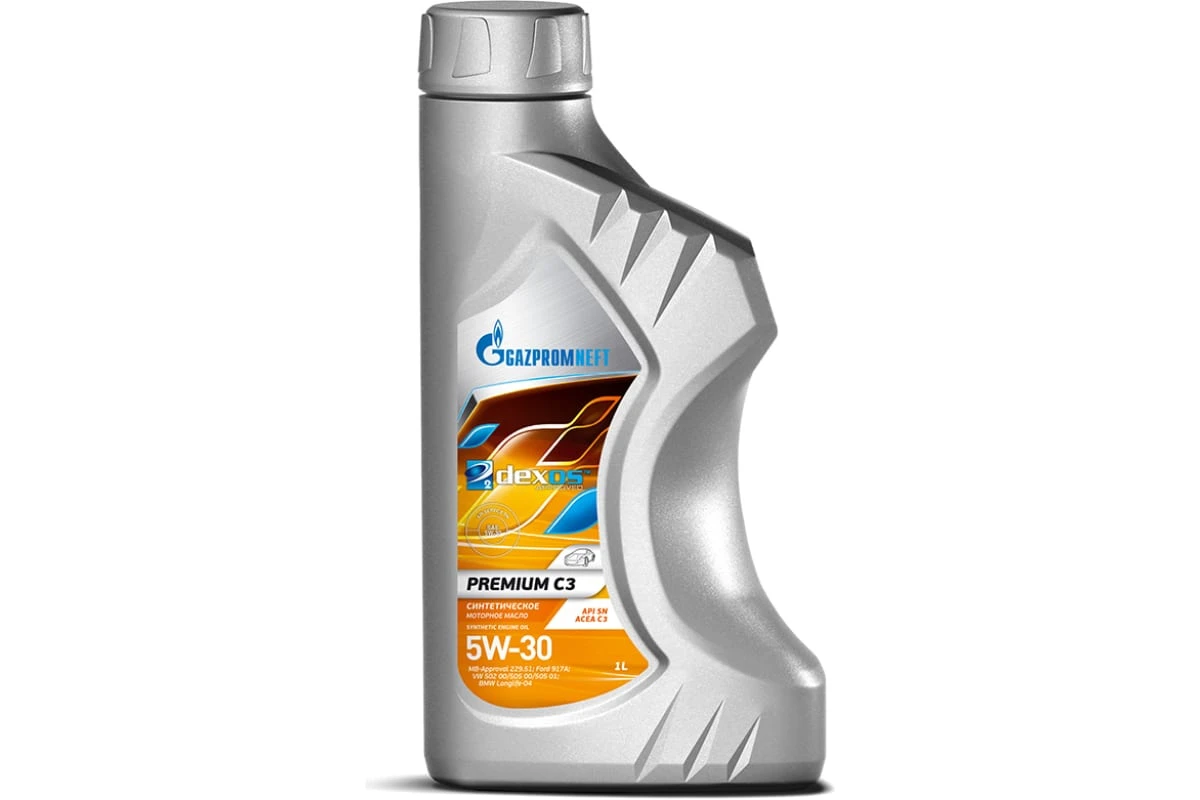 Gazpromneft Premium C3 5w-30 масло 1л.