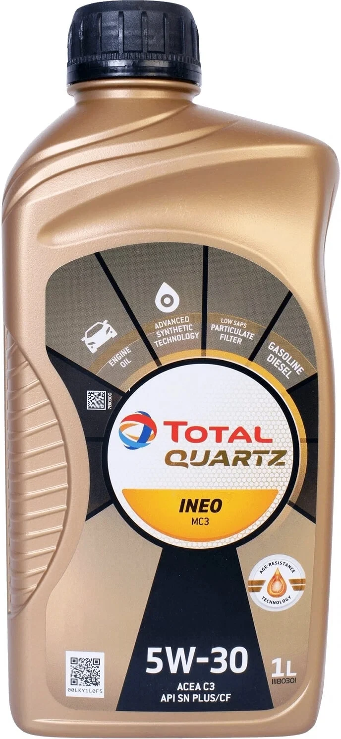 Масло моторное TOTAL QUARTZ INEO MC3 5W30 1л