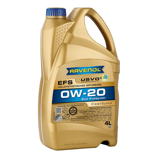 Масло моторное RAVENOL EFS 0W20 4л