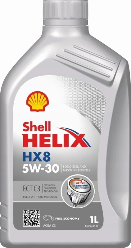 Масло синтетическое Shell Helix HX8 Synthetic 5W-30 1л