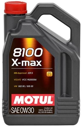 Масло моторное MOTUL 8100 X-MAX 0W30 4л