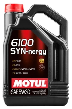 Масло моторное MOTUL 6100 Syn-nergie 5W30 4л