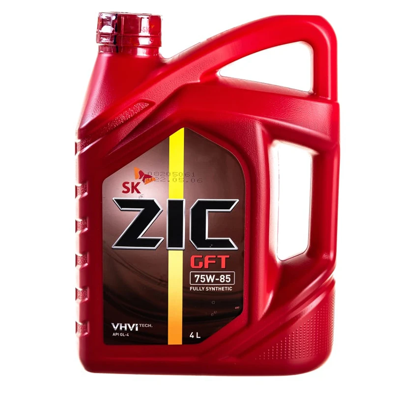 Масло трансмиссионное ZIC GFT 75W85 GL-4 4л 