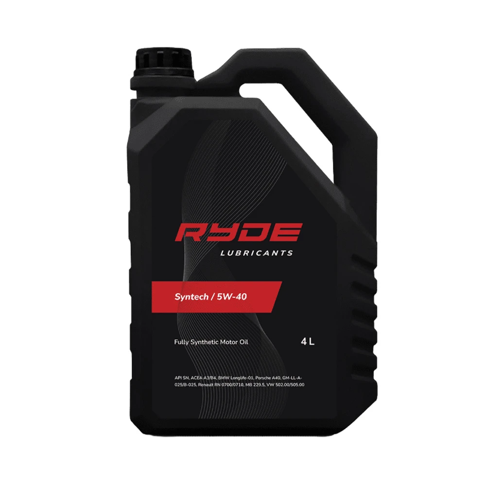 Масло моторное RYDE Syntech 5w40 4л