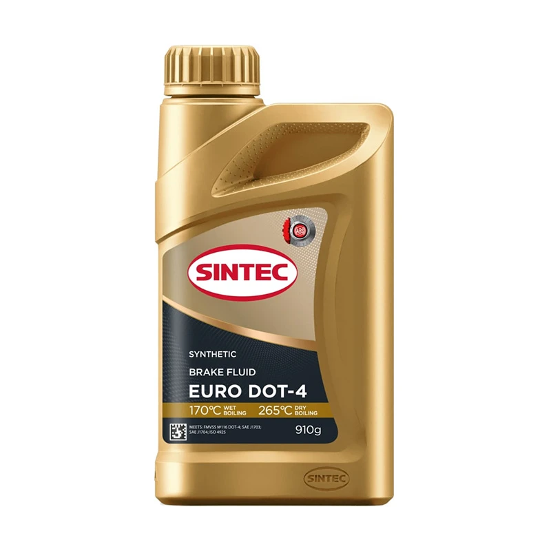 Тормозная жидкость Sintec EURO DOT-4 910гр