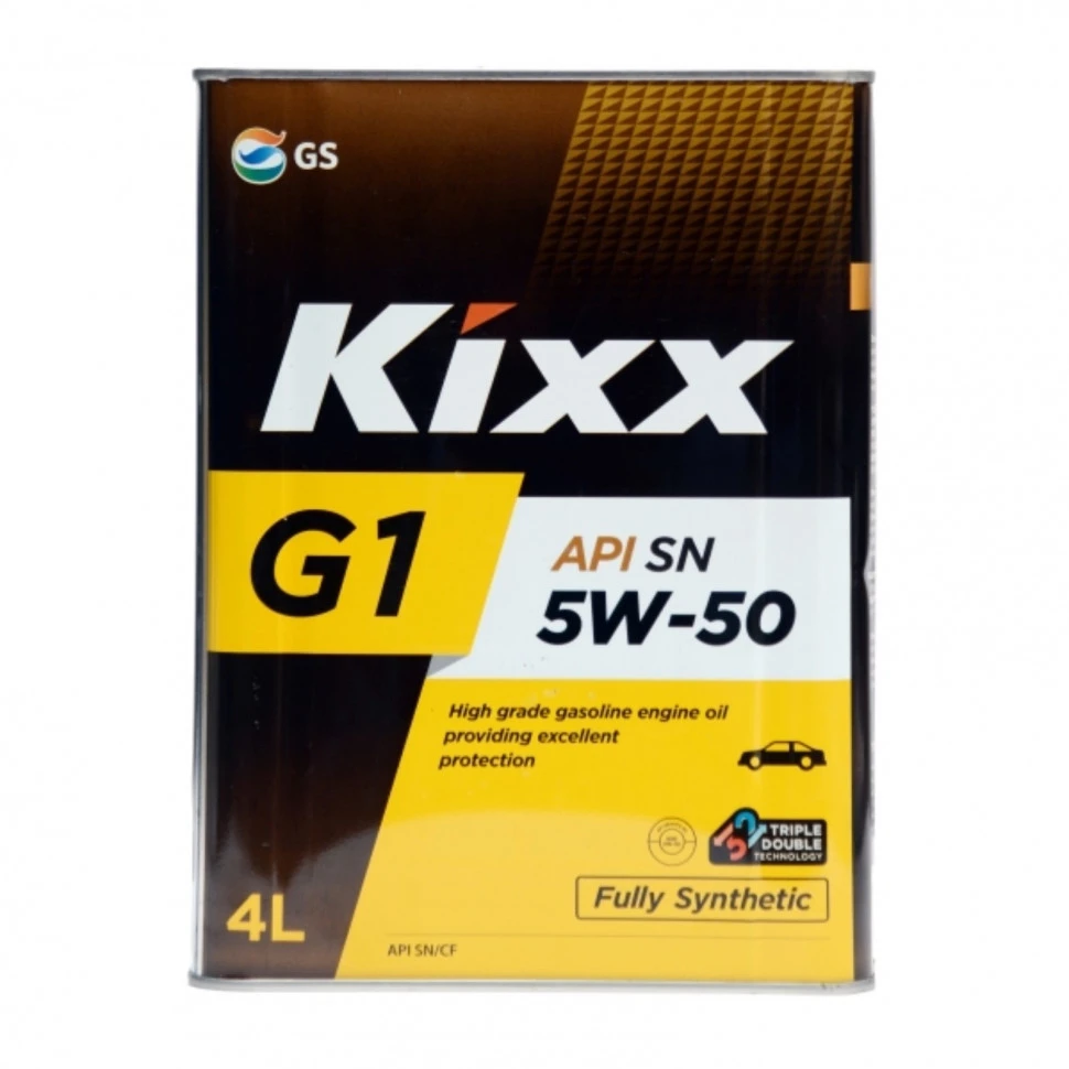 Масло моторное KIXX G1 5W50 SN/CF 4л 