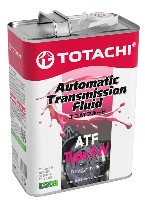 Жидкость для АКПП TOTACHI ATF TYPE T-IV синт.4л
