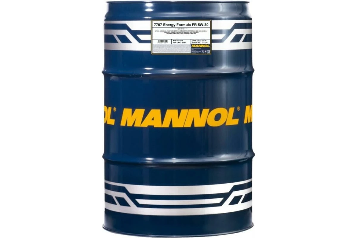Масло моторное MANNOL ENERGY FORMULA FR 5W30 208 л. 7707