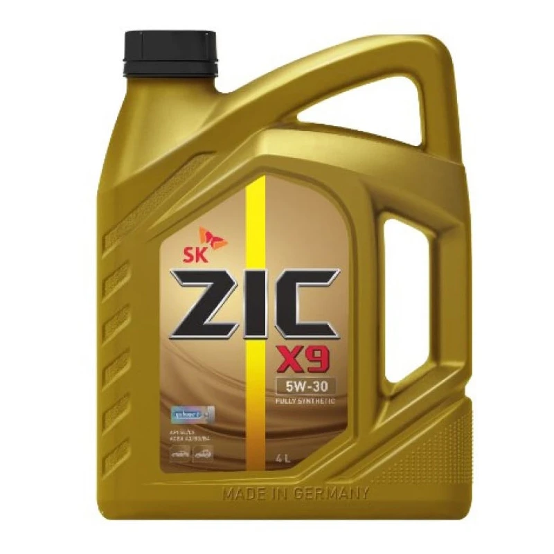 Масло моторное ZIC X9 5W30 SM/CF 4л