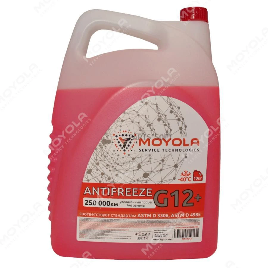Антифриз MOYOLA G12 красный 10кг