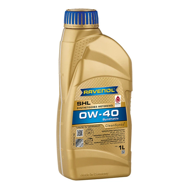Масло моторное RAVENOL SHL 0W40 1л