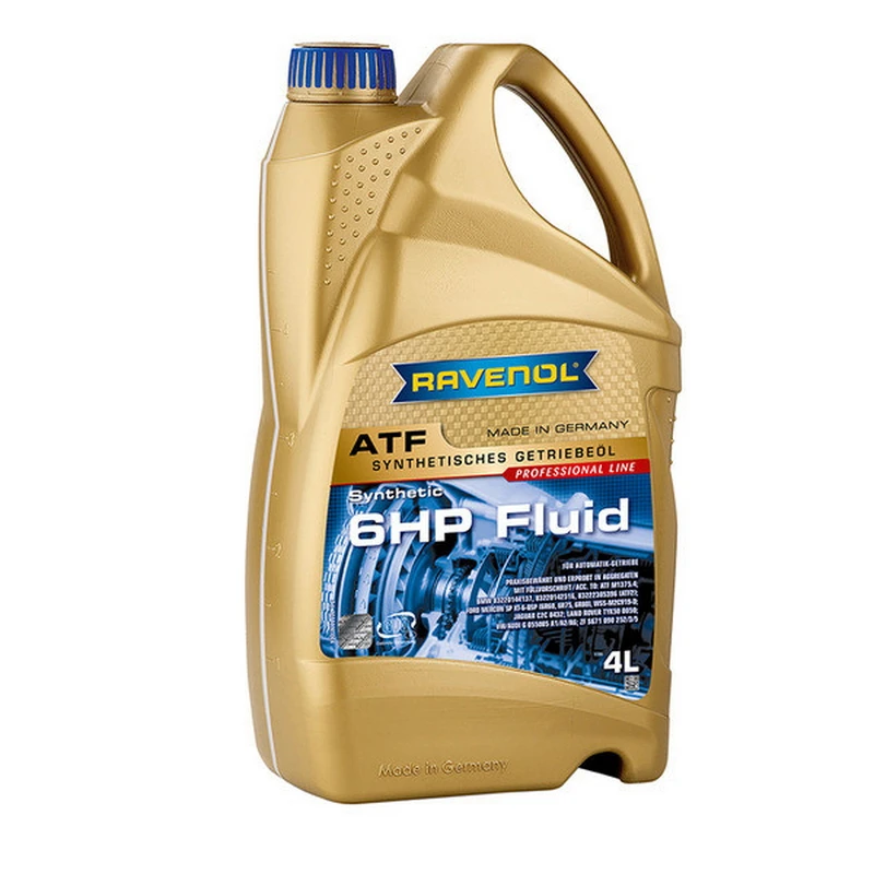 Масло трансмиссионное RAVENOL ATF 6HP 4л