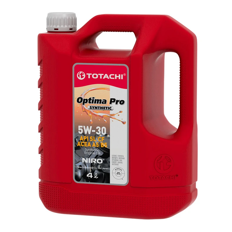 Масло моторное TOTACHI NIRO optima Pro SL/CF 5W30 пластик. 4л