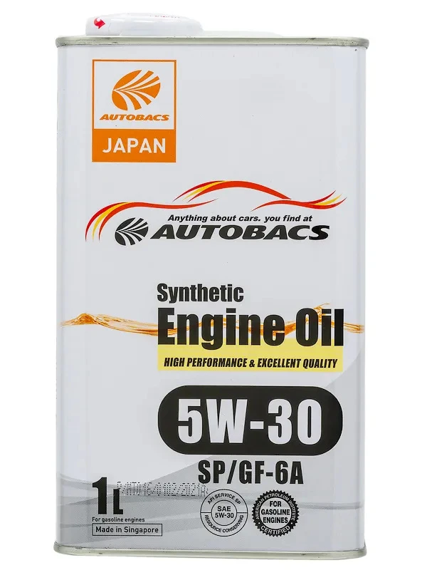Масло моторное Autobacs Engine oil SYNTENIC 5W30 SP|GF-6A 1л