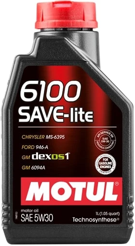Масло моторное MOTUL 6100 Save-lite 5W30 1л