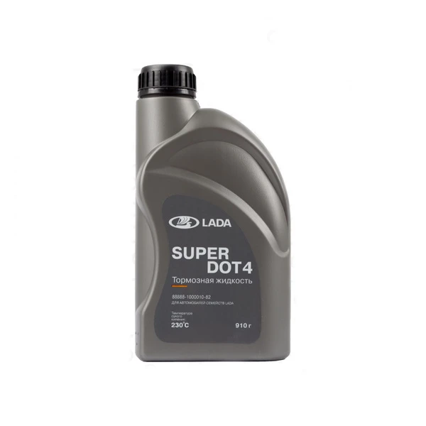 Тормозная жидкость Super DOT-4 LADA 1л