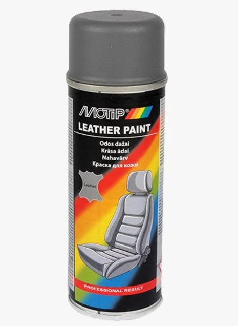 Краска для кожи серая 200мл Motip (04232BS)