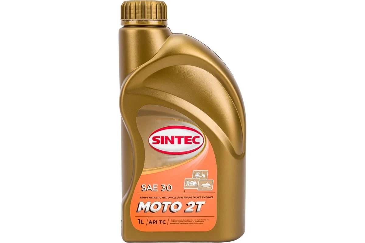 Масло моторное 2T MOTO 1л SINTEC 801950