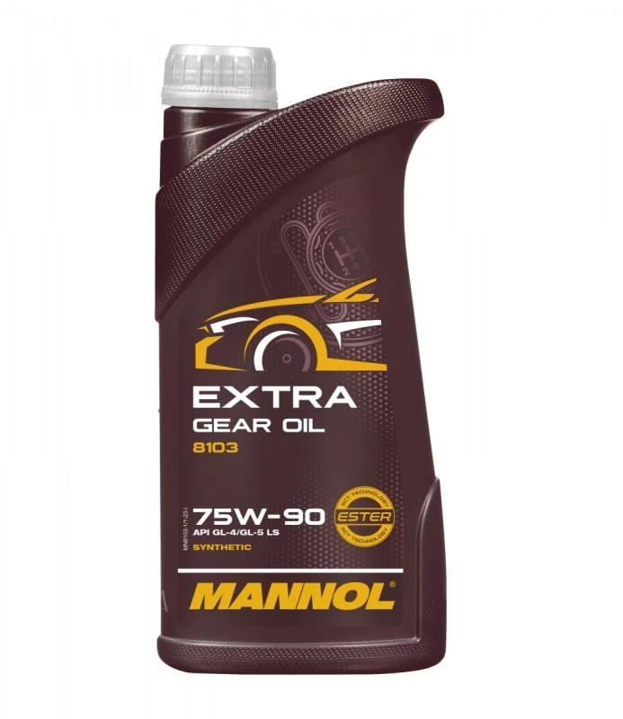 Масло трансмиссионное MANNOL EXTRA GEAR OIL 75W90 1л купить в Пензе