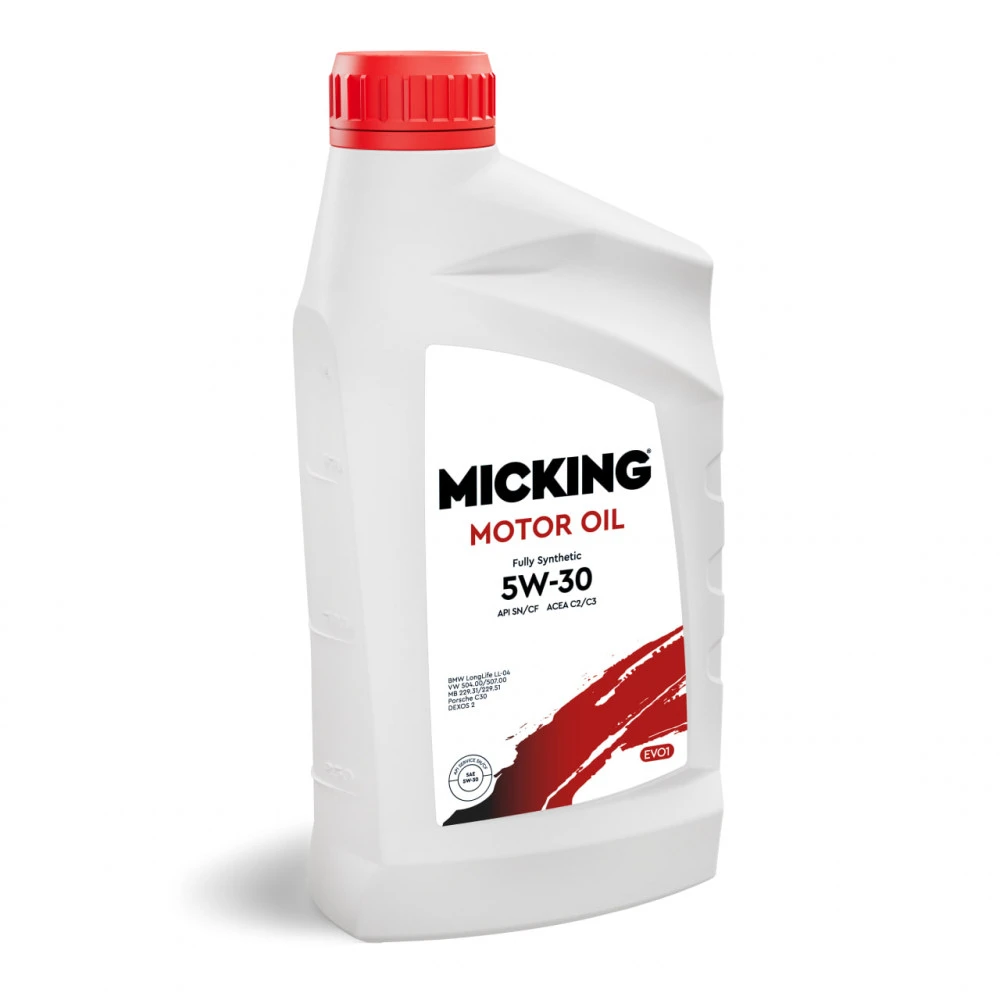 Масло моторное MICKING Motor Oil EVO1 5W30 API SN/CF ACEA C2/C3 1л