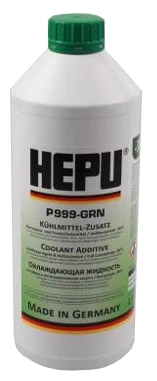 Антифриз зелёный концентрат HEPU G11 1.5л.