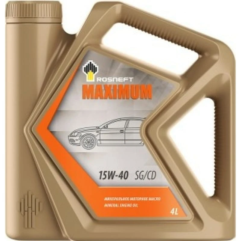 Масло моторное Роснефть MAXIMUM 15W40 4л