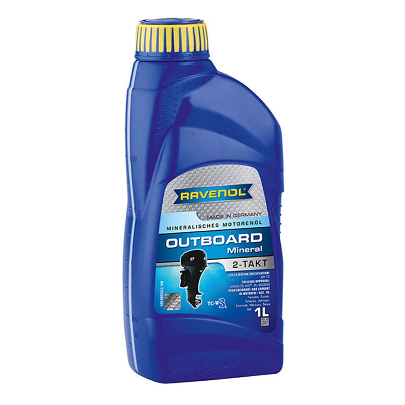 Масло моторное RAVENOL 2Т OUTBOARD 2T Mineral 1л