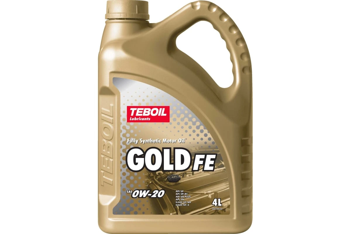 Масло моторное TEBOIL Gold FE 0W-20 4л