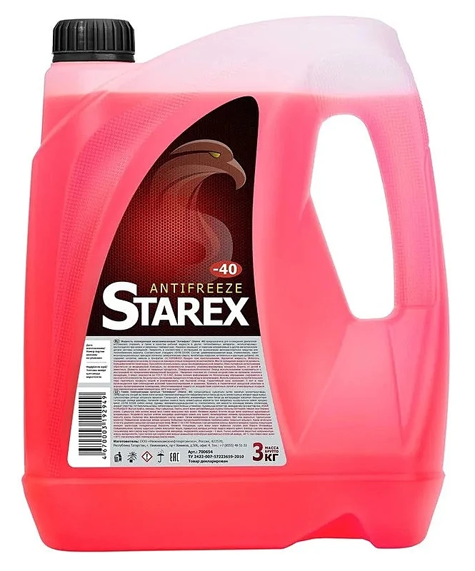 Антифриз STAREX Red 3кг
