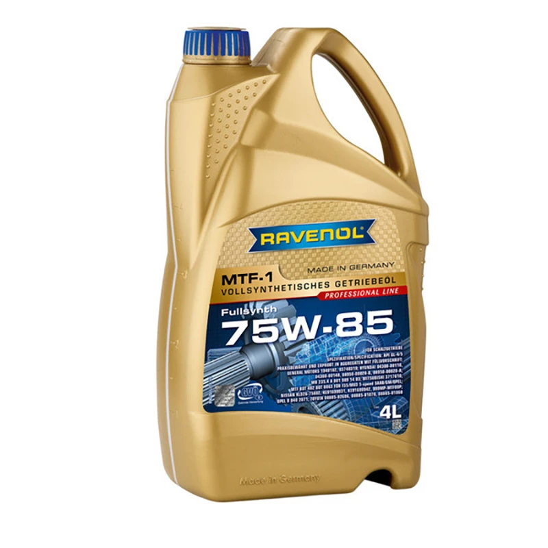 Масло трансмиссионное RAVENOL MTF-1 75W85 GL4/GL5 4л