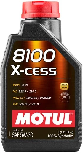 Масло моторное MOTUL 8100 X-cess 5W30 1л